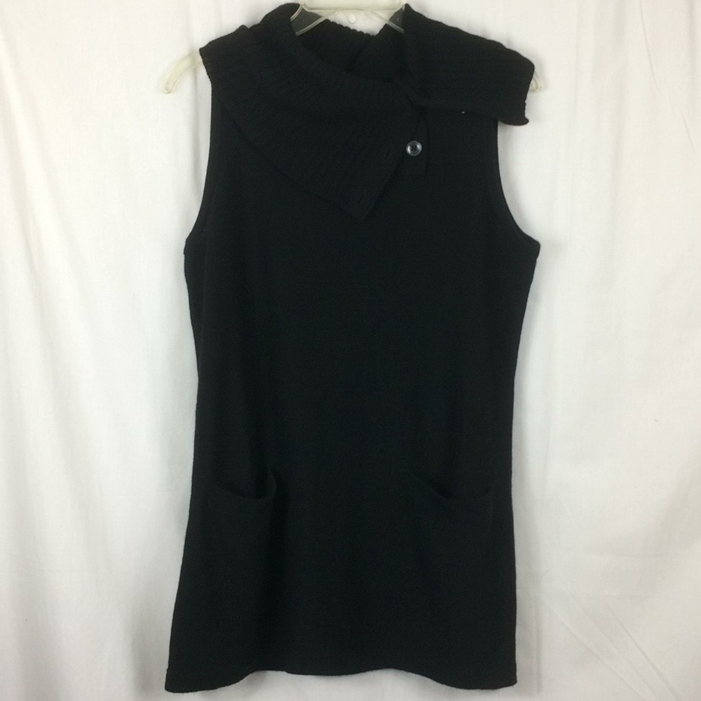 Calvin Klein Black Cowl Neck Sweater